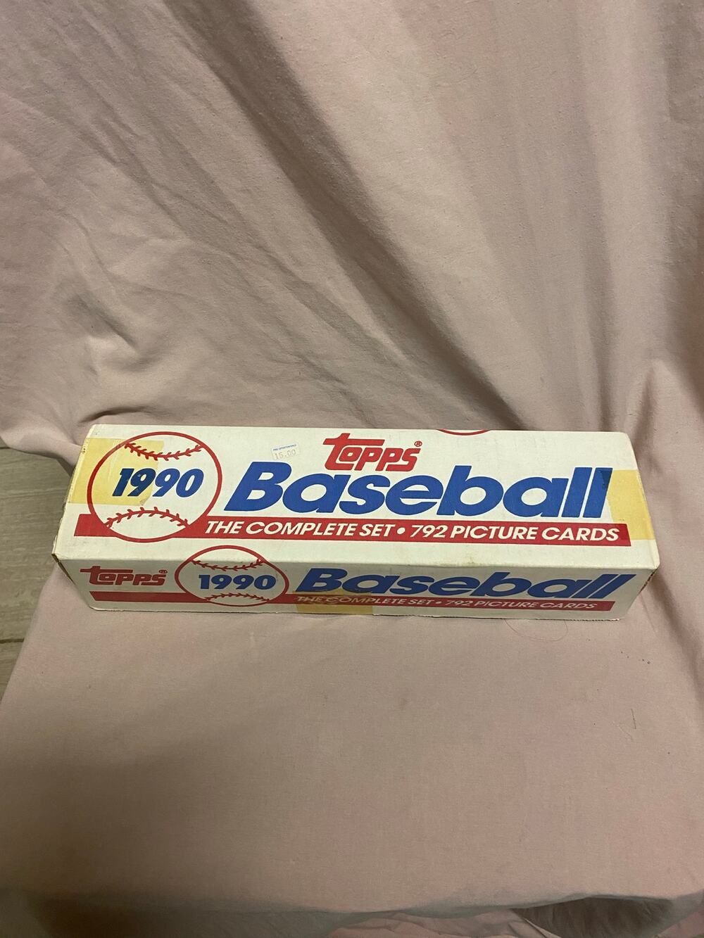 Topps 1990 Baseball Complete Set 792 Cards - Frank Thomas RC, Griffey GonzalezRC